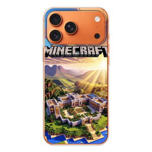 Чехол майнкрафт для iPhone 17 Pro Max – MINECRAFT