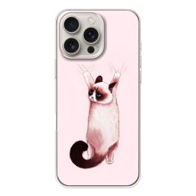 Чехол на Айфон 17 Pro Max с Котами (VPrint) (Котик падает)