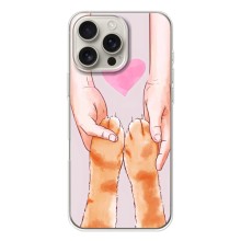 Чехол на Айфон 17 Pro Max с Котами (VPrint) (Любовь к котикам)