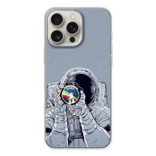 Чехол NASA для iPhone 17 Pro Max (AlphaPrint) (Космонавт фото)