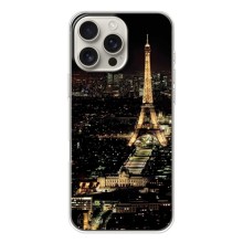 Чехол Эйфелева Башня для iPhone 17 Pro Max - (AlphaPrint) (Ночной Париж)