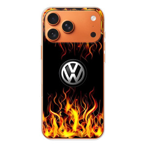 Чехол "Фольксваген" для iPhone 17 Pro Max – Огненный Лого
