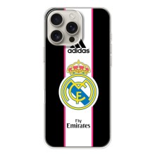 Чехол для iPhone 17 Pro Max с принтом Реал Мадрид (Лого Real Madrid)