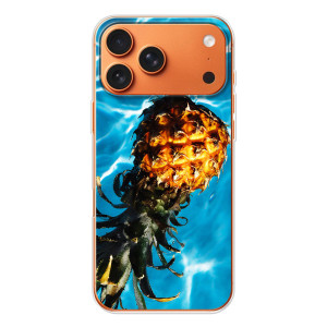 Чехол с изображением  вкусной еды для iPhone 17 Pro Max – Ананас