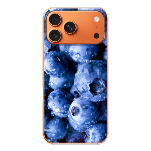 Чехол с изображением  вкусной еды для iPhone 17 Pro Max – Голубика
