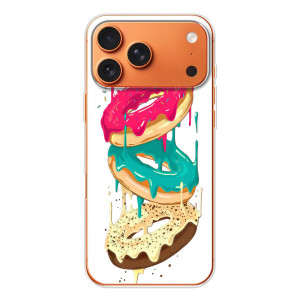 Чехол с изображением  вкусной еды для iPhone 17 Pro Max – Сочные пончики