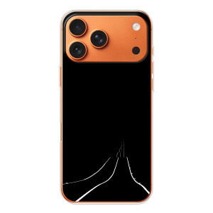 Чехол с картинками на черном фоне для iPhone 17 Pro Max – Дорога