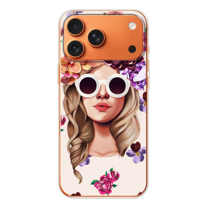 Чохол з картинкою Модні Дівчата iPhone 17 Pro Max – Дівчина в окулярах