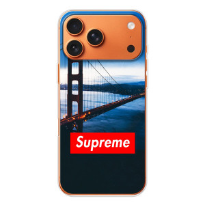 Чехол для iPhone 17 Pro Max с картинкой Supreme (AlphaPrint)