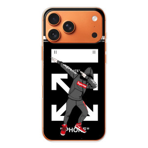 Чехол для iPhone 17 Pro Max с картинкой Supreme (AlphaPrint)