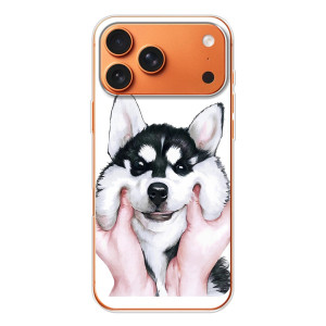 Бампер для iPhone 17 Pro Max с картинкой "Песики" – Собака Хаски