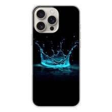 Чехол с Короной Айфон 17 Pro Max - (AlphaPrint) (Капля короны)