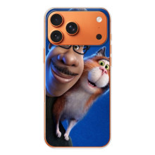 Чехол с принтом Душа на iPhone 17 Pro Max (Джо и кот)