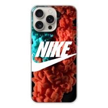 Чехол для iPhone 17 Pro Max - с принтом Найк (AlphaPrint) (Дымчатый найк)