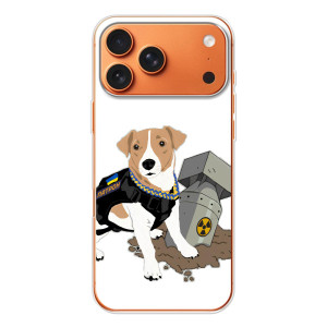 Чехол с принтом Собаки Патрон для iPhone 17 Pro Max – Пёс Патрон с ракетой
