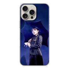 Силиконовый чехол с картинкой для iPhone 17 Pro Max (Венсдей)