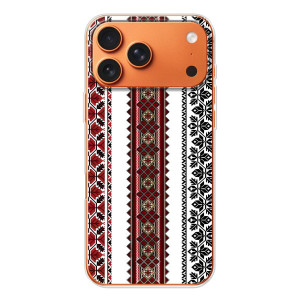 Силиконовый Чехол на iPhone 17 Pro Max с картинкой Вышиванки – Вышиваночки