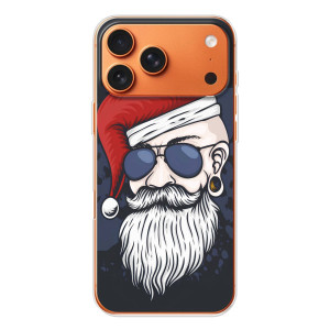 Чохол Санта Клаус для iPhone 17 Pro Max – Різдвяний МЕН