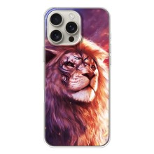 Чехол со Львом для iPhone 17 Pro Max (VPrint) (Красочный Лев)