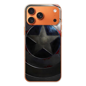 Чохол с Щітом Капітана Америки на iPhone 17 Pro Max – Ретро Щит Капітана