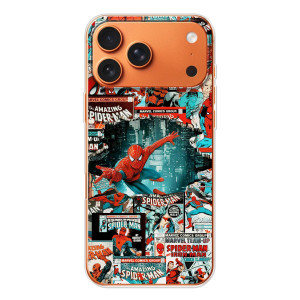 Чехол Супергерой Человека Паука на iPhone 17 Pro Max – Комиксы Человек Паук