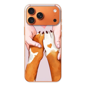 Чохол (ТПУ) Милі песики для iPhone 17 Pro Max – Любов до собак