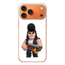 Чехол (ТПУ) с героями Бравл Старс на iPhone 17 Pro Max – Булл