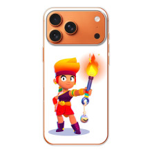 Чехол (ТПУ) с героями Бравл Старс на iPhone 17 Pro Max – Пенни