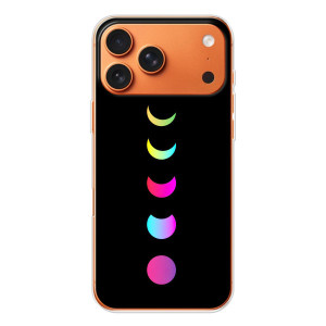 Чохол (ТПУ) з планетами на iPhone 17 Pro Max – Повнолуння