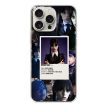 Чехлы Венсдей на iPhone 17 Pro Max Уэнсдей (AlphaPrint) (коллаж Уэнздей)