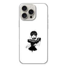 Чехлы Венсдей на iPhone 17 Pro Max Уэнсдей (AlphaPrint) (танец Уэнздей)