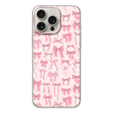 Чехол банты для iPhone 17 Pro Max – Фон бантики