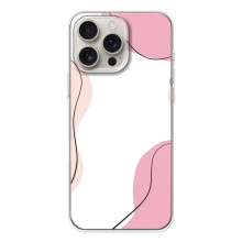 Чохол квітковий дизайн для iPhone 17 Pro Max – Рожевий фон