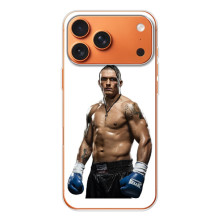 Чехол с картинкой Александр Усик для iPhone 17 Pro Max – Усик на белом