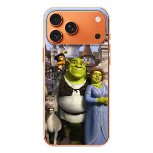 Чехол с мультфильмом Шрек на iPhone 17 Pro Max