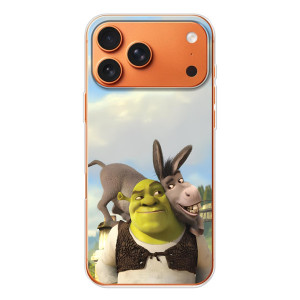 Чехол с мультфильмом Шрек на iPhone 17 Pro Max