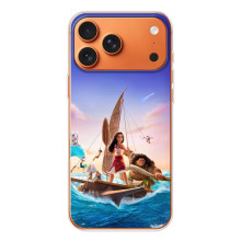 Чехол с мультфильмом Моана iPhone 17 Pro Max – Моана и Мауи