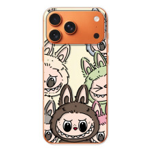 Чохол з Лабубу на iPhone 17 Pro Max (Колаж Лабубу)