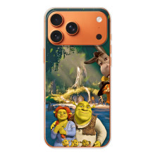 Печатный чехол с принтом Шрек для iPhone 17 Pro Max – Шрек и Фиона