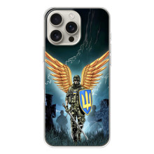 Чохол з українським воїном на iPhone 17 Pro Max – Крилатий воїн
