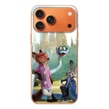 Чехол Зоотрополіс на iPhone 17 Pro Max – Ник Джуди и змея
