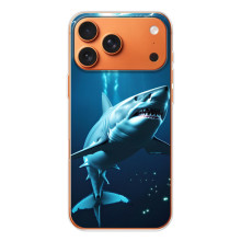 Чехол с картинкой «Хищники» для iPhone 17 Pro Max – Акула