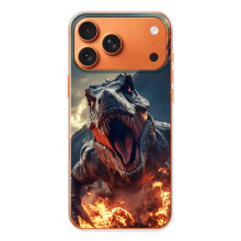 Чехол с картинкой «Хищники» для iPhone 17 Pro Max – Динозавр