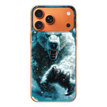 Чехол с картинкой «Хищники» для iPhone 17 Pro Max – Медведь