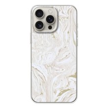 Мраморный чехол на iPhone 17 Pro Max (VPrint) (Белый мрамор)