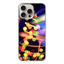 Новогодние Чехлы для Айфон 17 Pro Max (VPrint) (Елка с гирлянд)