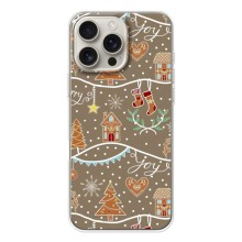 Новогодние, Праздничные Чехлы для iPhone 17 Pro Max - 2024 год (Новогодние пряники)