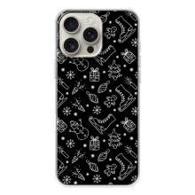 Новогодние, Праздничные Чехлы для iPhone 17 Pro Max - 2024 год (Новогодний фон)