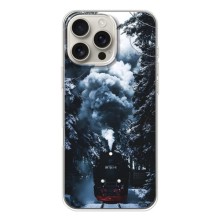 Новогодние, Праздничные Чехлы для iPhone 17 Pro Max - 2024 год (Зимний поезд)