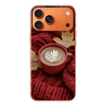 Чехол с уникальным дизайном «Осень с кофе» для iPhone 17 Pro Max – Кофе на пледе